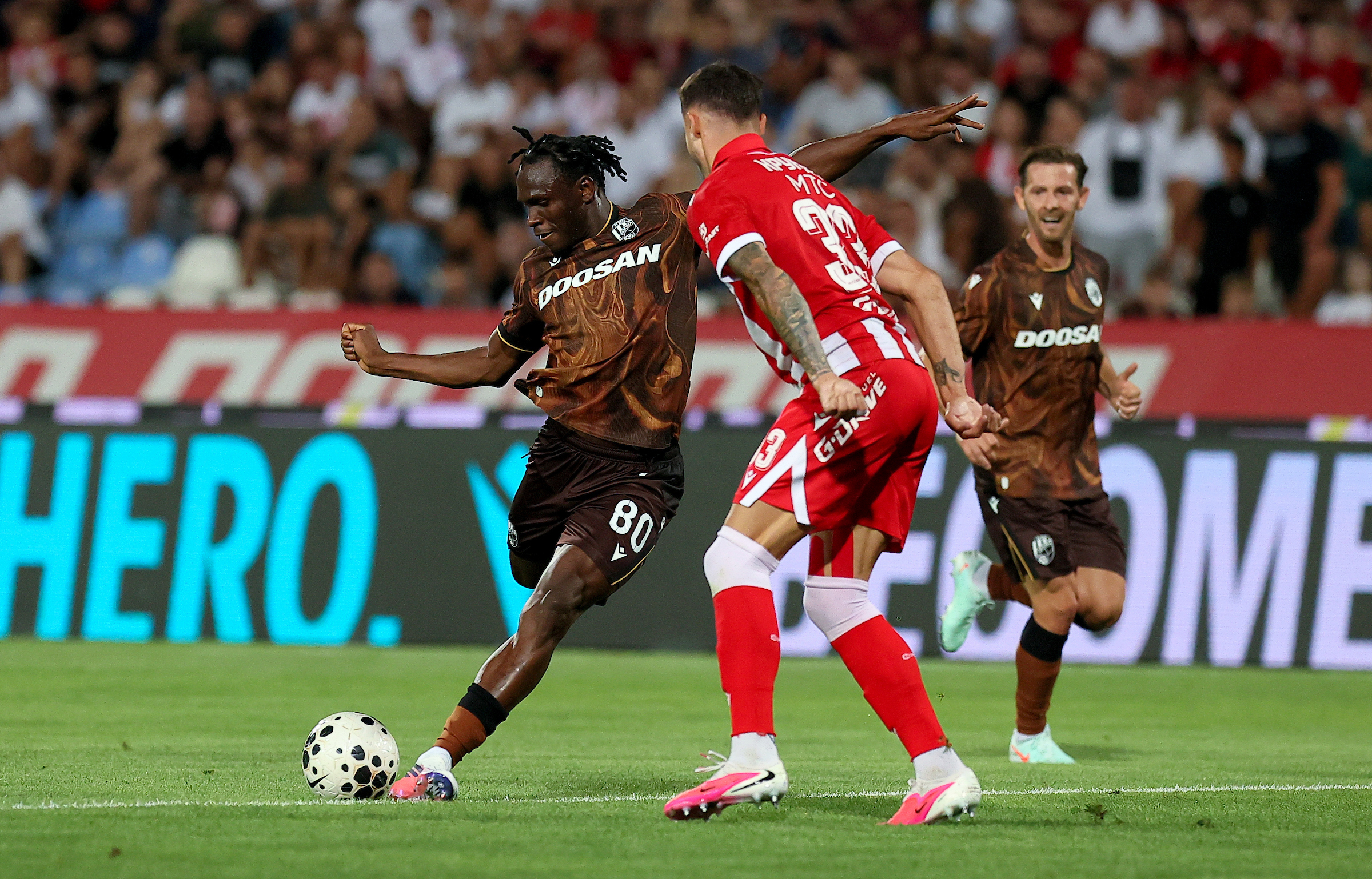 Crvena Zvezda v Viktoria Plzen football match of UEFA Europa League 2026/2027, Playoff Round, Two Legs, round 1 Crvena Zvezda v Viktoria Plzen football match of UEFA Europa League 2026/2027, Playoff Round, Two Legs, round 1