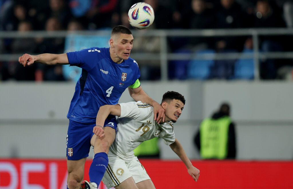 Serbia v Saudi Arabia, football friendly