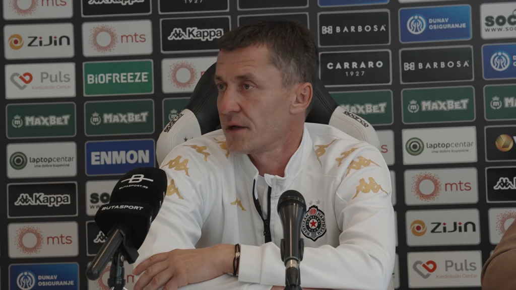 ILIĆ PRED GOSTOVANJE U SURDULICI OTVORENO O KRIZI: „Partizan je u nikad goroj situaciji u istoriji, pobeda je pod moranjem!“