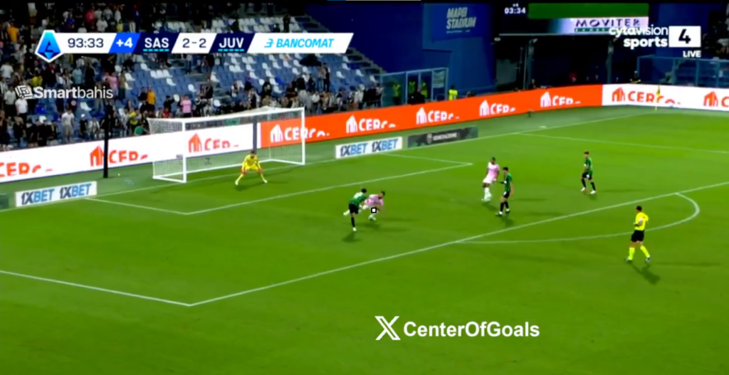 POZAJMILI GA SASUOLU, ON IH LIČNO POBEDIO U NADOKNADI: Adžić suršio svoj Juventus, pogodio u nadoknadi za ludih 3:2!