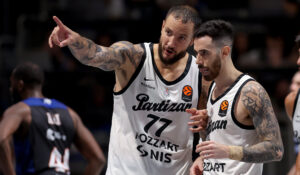 Partizan v Fuenlabrada basketball match of International Club Friendly Games 2026