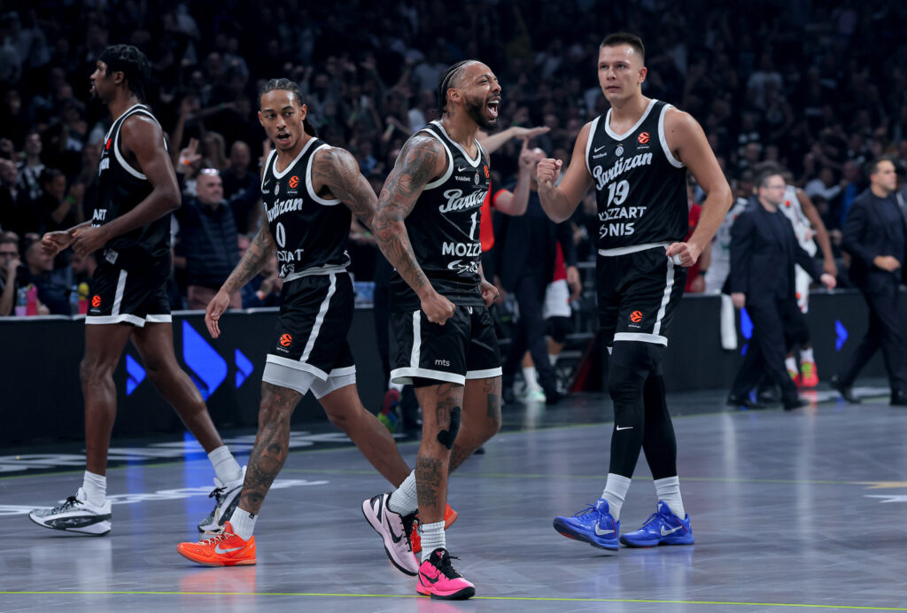 PARTIZAN SRUŠIO MILANO: Karlik razbio Italijane, Arena ovacijama ispratila lidera crno-belih!