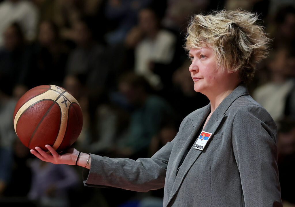 Serbia v North Macedonia, FIBA women's Eurobasket group phase qualifier marina maljkovic