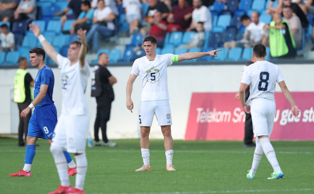Serbia U21 v Greece U21, friendly football match