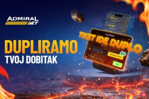 ADMIRALBET VEĆ DUPLIRA DOBITKE – DA LI JE SLEDEĆI TIKET VAŠ?!