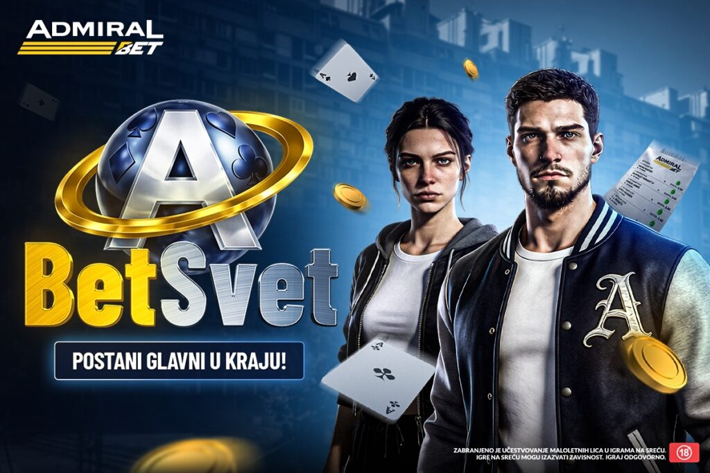 BETSVET JE STIGAO U ADMIRALBET – REŠAVAJTE MISIJE, PRELAZITE NIVOE I POPNITE SE DO VRHA  Vaša priča počinje ovde!