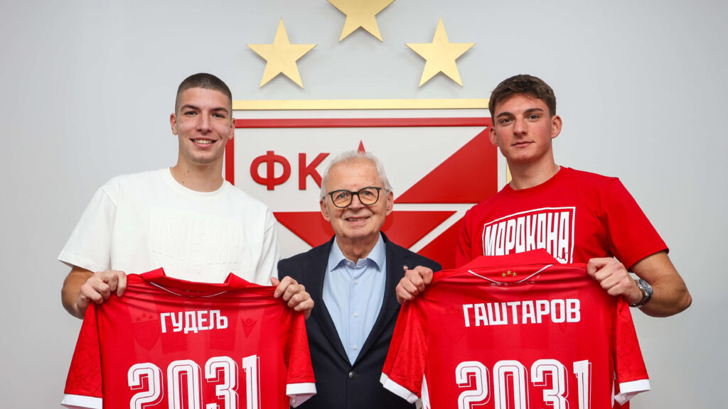 ZVEZDA ZAVRŠILA DVA VELIKA POSLA: Gudelj i Gaštarov potpisali ugovore do 2031. godine!