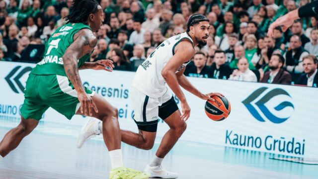 PARTIZAN OSTAO BEZ PLENA U ZELENOJ ŠUMI: Žalgiris odbranio svoju teritoriju!