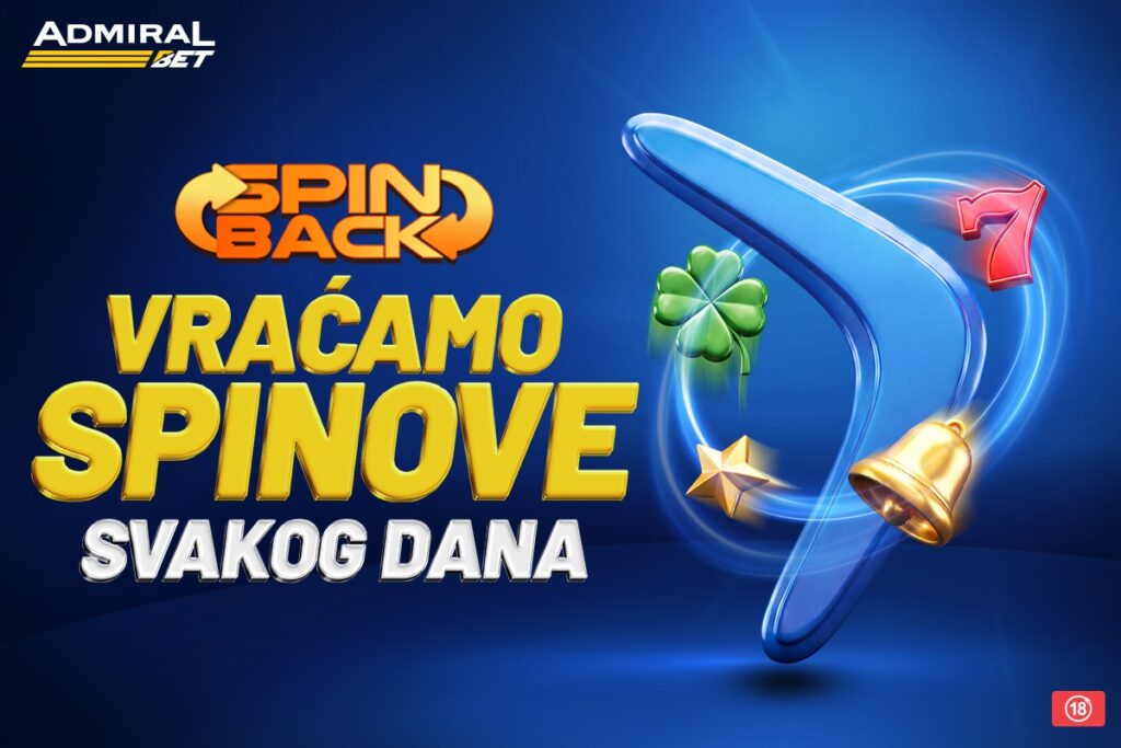 ŠOU POČINJE POSLE PONOĆI – SPINBACK DONOSI BESPLATNE SPINOVE SVAKOG DANA