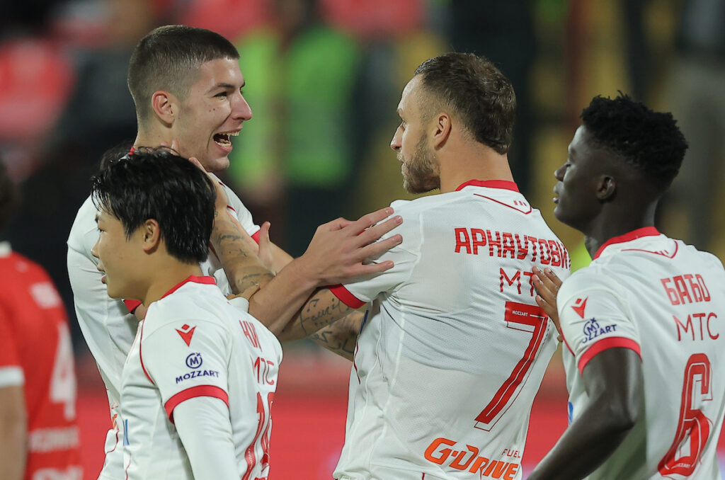 ZVEZDA PROTUTNJALA UBOM: Ivanić šokirao domaćina posle 13 sekundi, Arnautović blistao u goleadi crveno-belih!