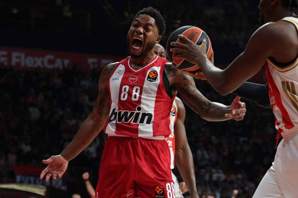 Olympiacos v Crvena Zvezda, Euroleague, season 2025/2026, round 28 tajrik džons