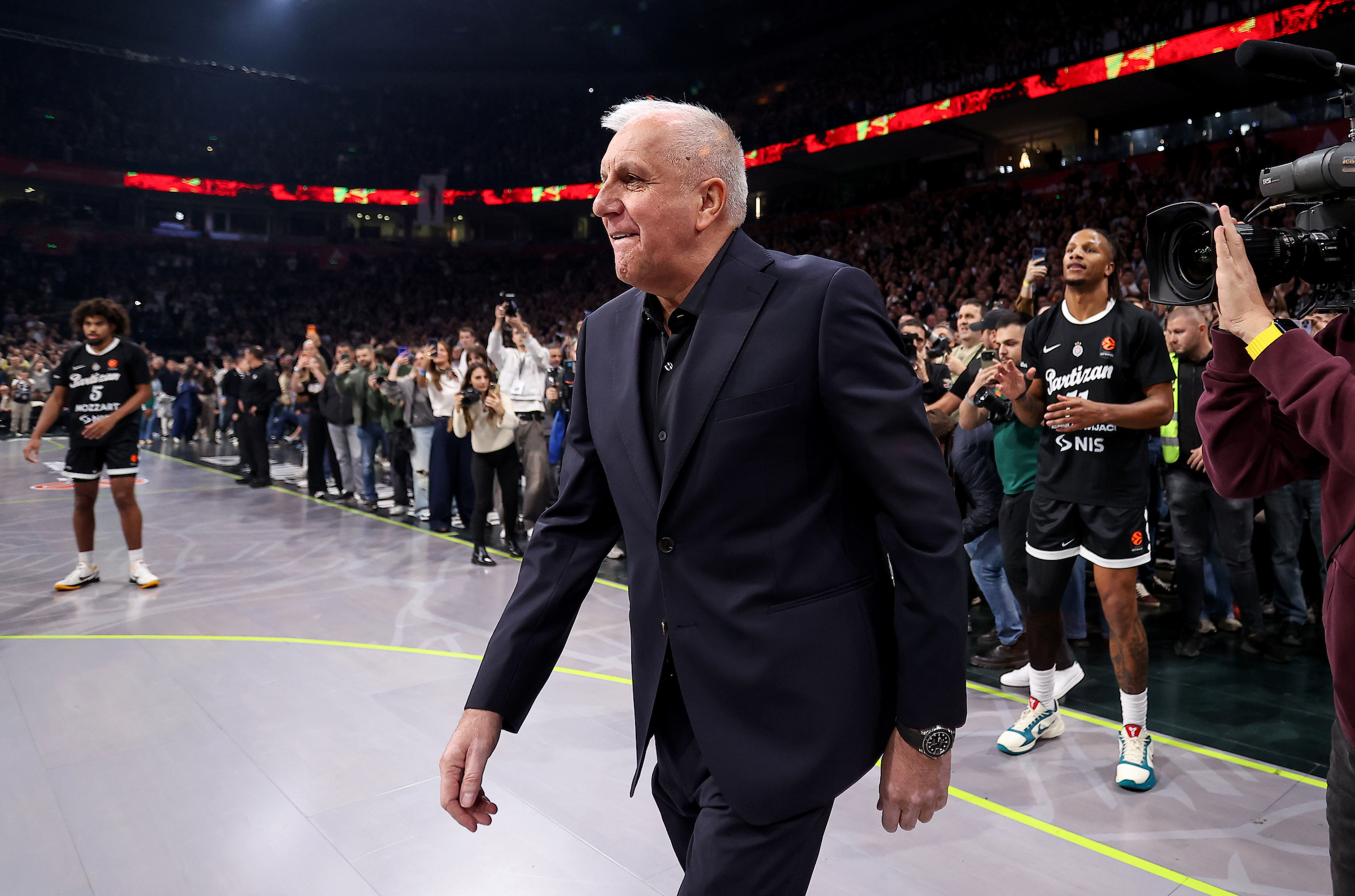 Partizan v Panathinaikos basketball match of Euroleague season 2026/2027 round 5 Željko Obradović Partizan v Panathinaikos basketball match of Euroleague season 2026/2027 round 5
