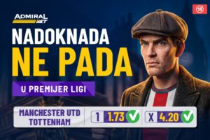 MANČESTER JUNAJTED KONAČNO POBEDIO: U AdmiralBetu nadoknada ne pada!