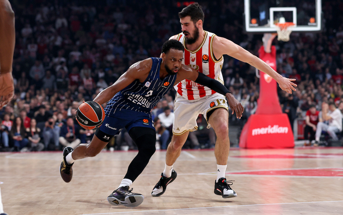 Crvena Zvezda v Anadolu Efes basketball match of Euroleague season 2025/2026 round 29. at the Belgrade Arena in Belgrade, Serbia on February 25th. Crvena Zvezda v Anadolu Efes basketball match of Euroleague season 2025/2026 round 29. at the Belgrade Arena in Belgrade, Serbia on February 25th.