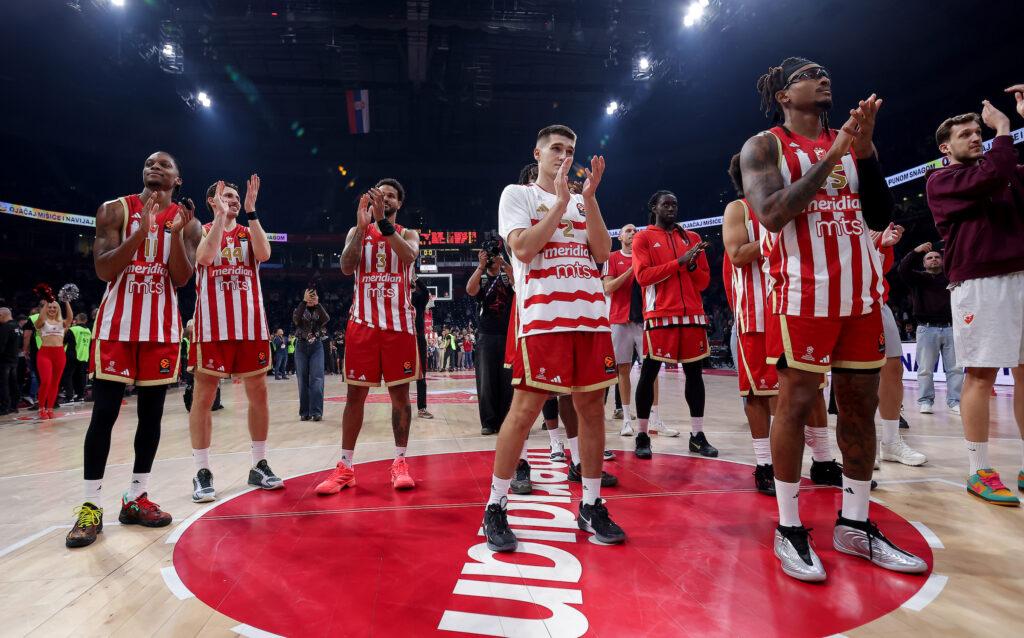 Crvena Zvezda v Anadolu Efes basketball match of Euroleague 2026/2027 Round 3