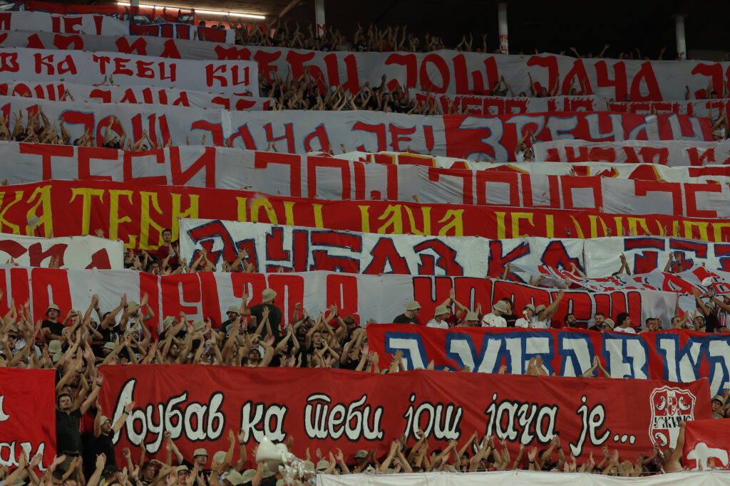 Crvena Zvezda v Viktoria Plzen, UEFA Europa League, play offs, 1st leg Season 2026/2027 zvezda delije