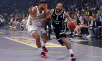 Partizan v Dubai basketball match of ABA League 2025/2026 Playoff Finals, game / round 3