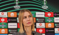 Partizan v Sparta Praha Press Conference UEFA Conference League Play Off