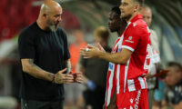 Crvena Zvezda v Larne UEFA Chmpions League Qualifiers