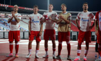 Crvena Zvezda v Larne FC football match of UEFA Champions League 2026/2027 , Qualification round 2