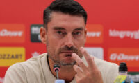 Albert Riera Ortega, head coach of FC Crvena Zvezda, press conference