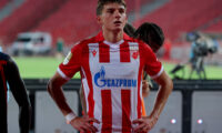 Crvena Zvezda v Cukaricki football match of Mozzart Bet Superliga 2025/2026, Round 6