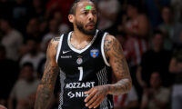 Crvena Zvezda v Partizan basketball match of ABA League season 2025/2026 semi finals round / game 2